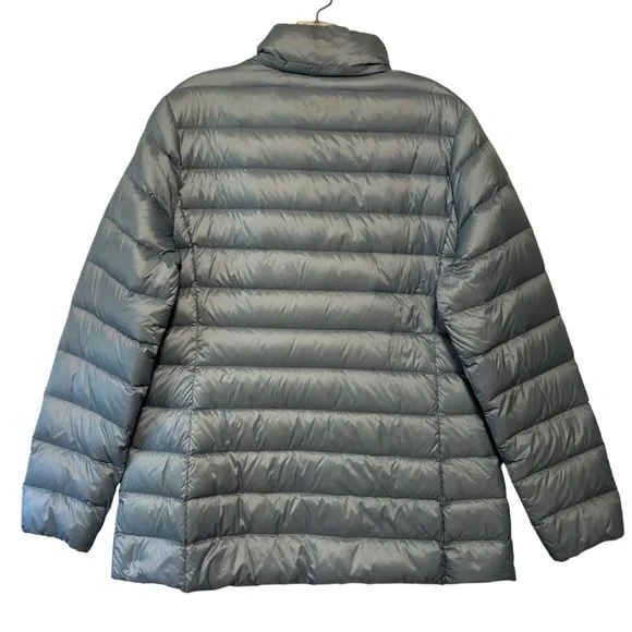 32 degrees Quilted Jacket Med zip up blue-gray No hood LIKE NEW - Picture 4 of 13